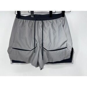 Nike Tech Shorts Mens‎ Small Gray Pack Ultra Visible Running Reflective Gym